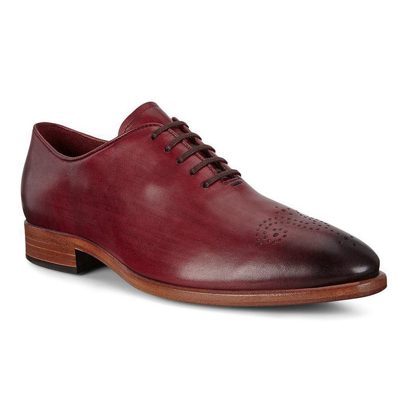 Men Business Ecco Vitrus Mondial - Business Shoe Red - India BVGUYP524